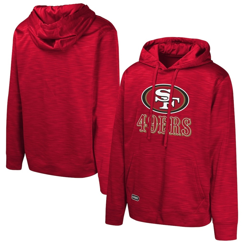 NFL San Francisco 49ers Red Pullover Hoodie